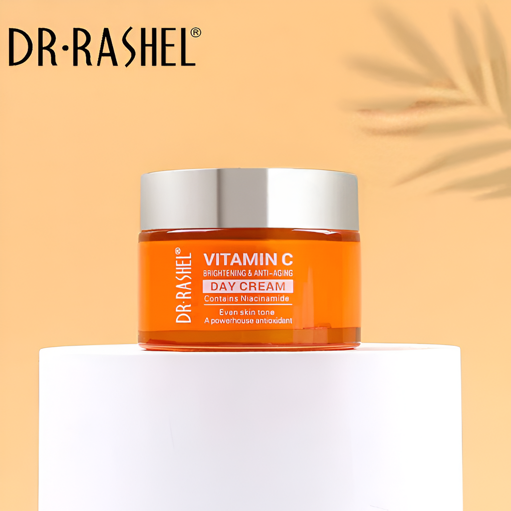 Dr Rashel Vitamin C Brightening And Anti-Aging Day Cream With Niacinamide | Hydrating face