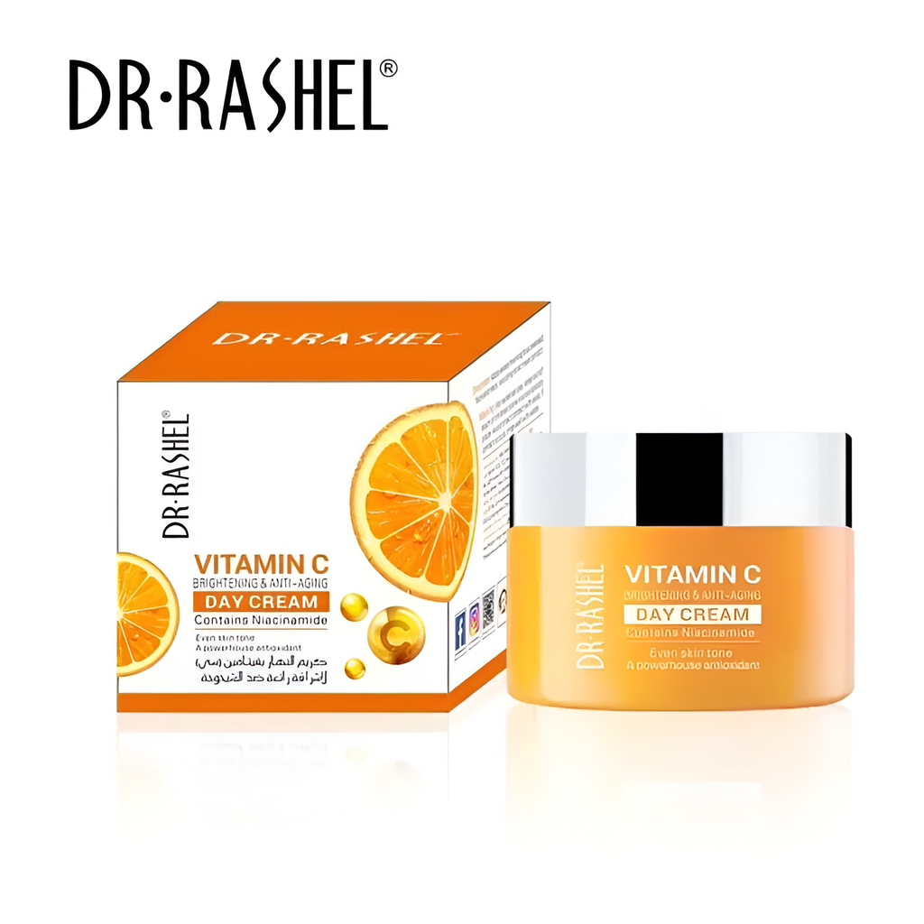 Dr Rashel Vitamin C Brightening And Anti-Aging Day Cream With Niacinamide | Hydrating face