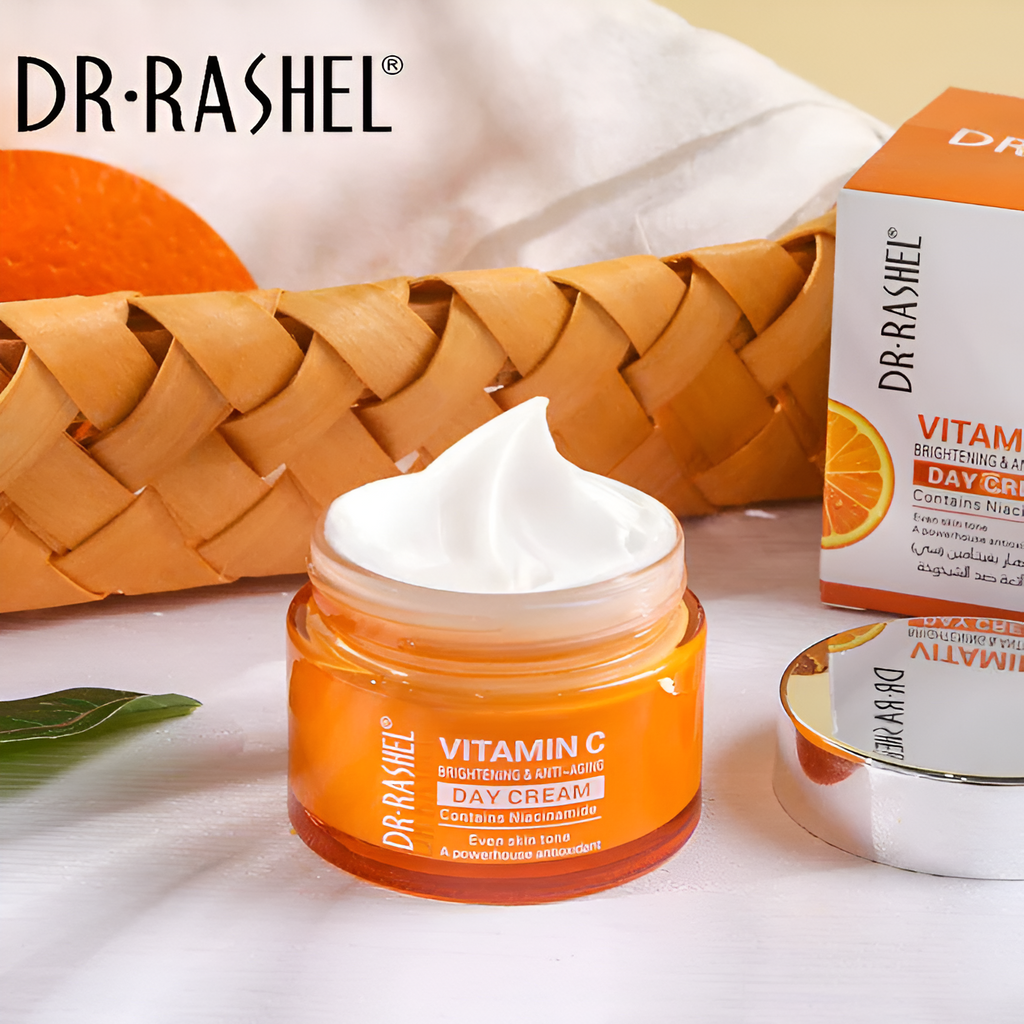 Dr Rashel Vitamin C Brightening And Anti-Aging Day Cream With Niacinamide | Hydrating face