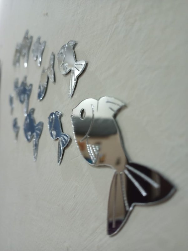 Fishes Mirror Wall Art