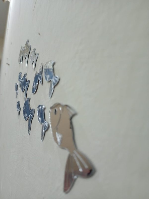 Fishes Mirror Wall Art