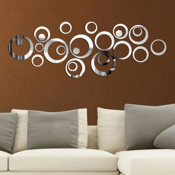 Mirror 3d Wall Stickers