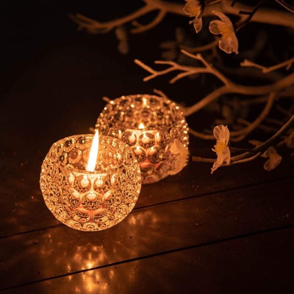 Crystal Tealight Candle Holder